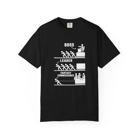 Boss, Leader, Fantasy Commissioner Tee