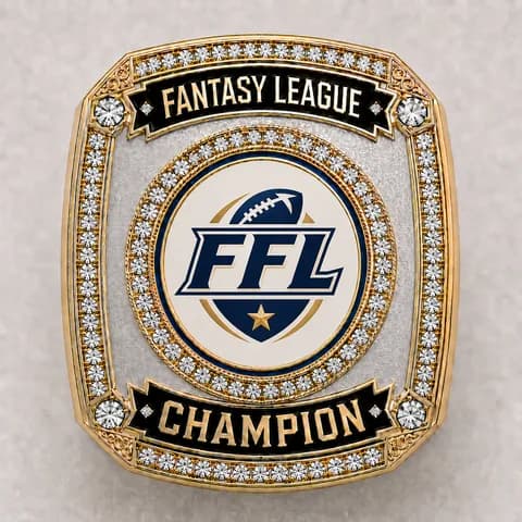 Custom League Champion Ring
