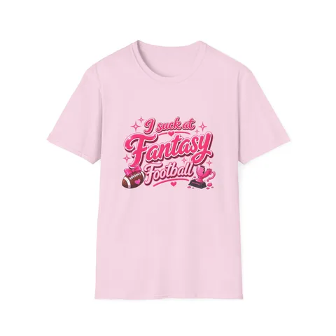 I Suck At Fantasy Football Glam Tee
