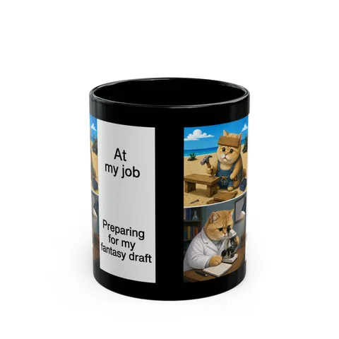 Preparing For My Fantasy Draft Mug
